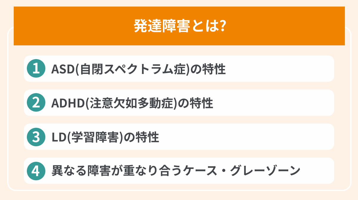 発達障害とはの画像