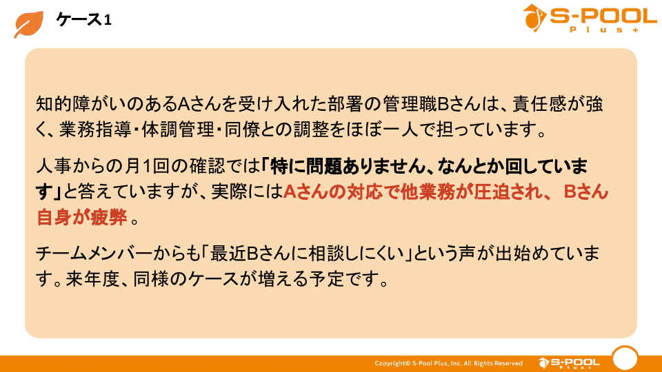管理職が一人で抱え込むケースの画像