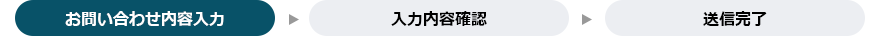 お問い合わせ内容入力